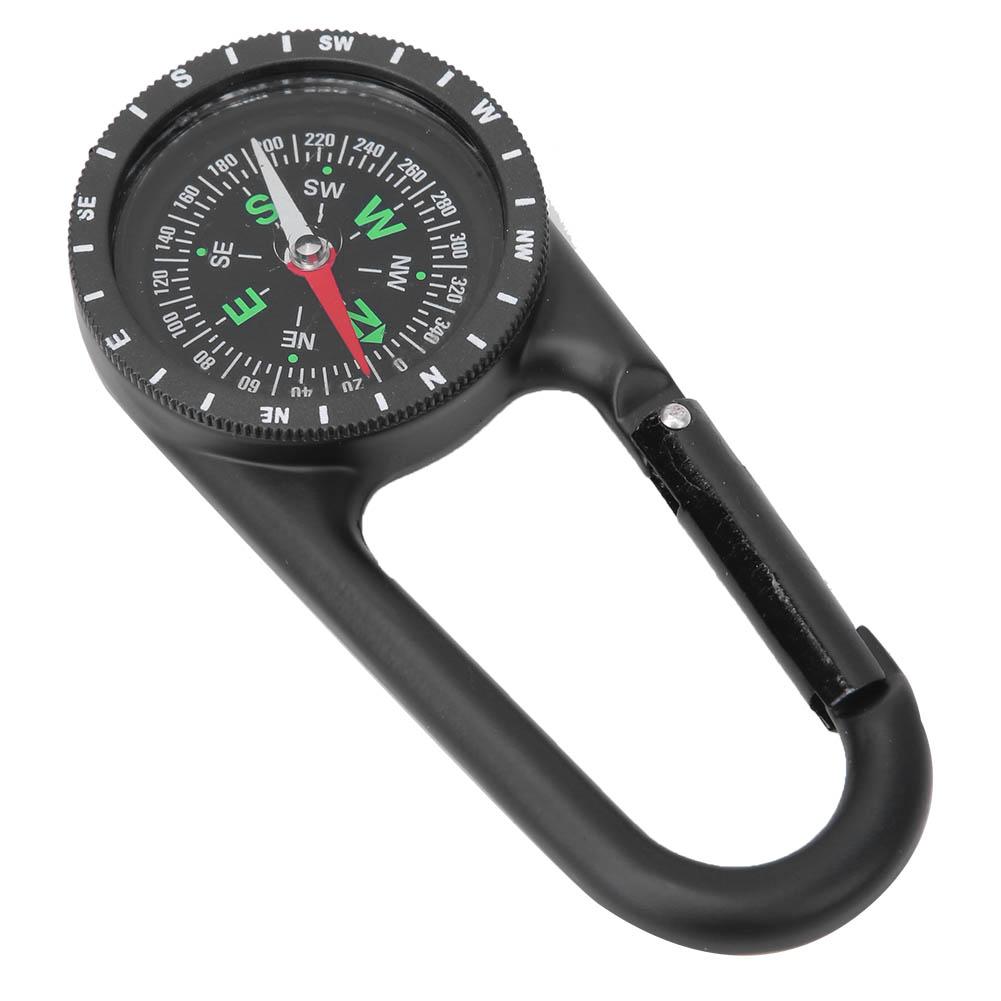 Carabiner , Zinc Alloy, with Graduated , Outdoor Navigation Tools, Compact and Lightweight, for Hiking, Camping, Outdoor Activities