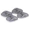 4pcs Easy Installation Caravan Jack Pads Support Adapter Jacking Lift Pad  For Campervan