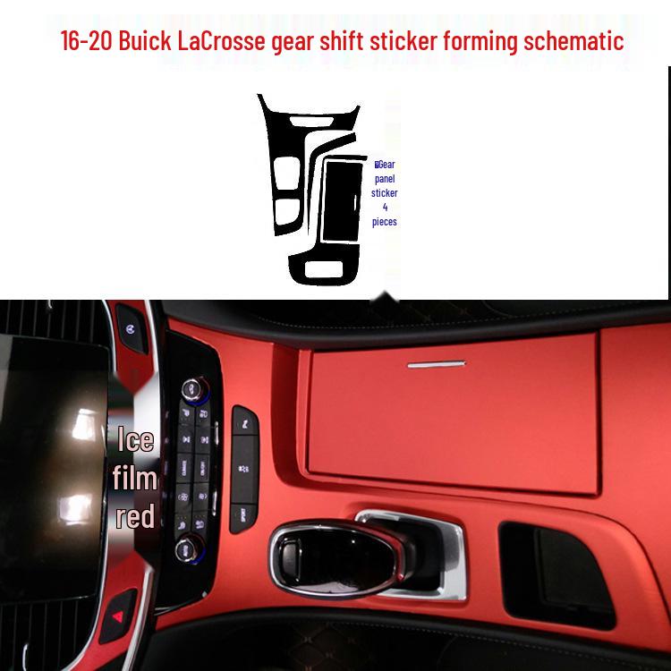 Buick LaCrosse 16-20 Carbon Fiber Gear Shift Interior Sticker