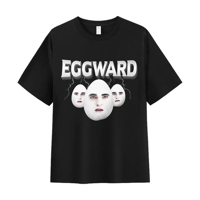 Eggward Parody Funny Meme Graphic Tshirt Unisex Women Casual High Quality 100 Cotton Tshirts Summer ONeck Short Sleeve T Shirts M
