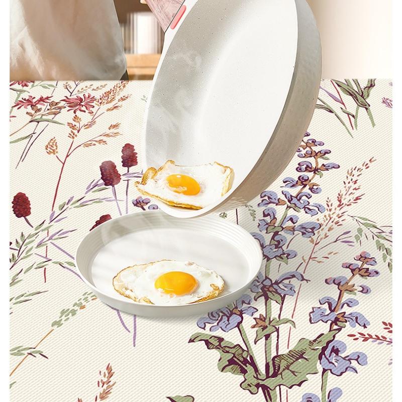 French Countryside Table Cloth Wear Resistant and Scratch Resistant Printed Table Mat Tea Party Birthday Celebration Partys Decoration Tablecloths
