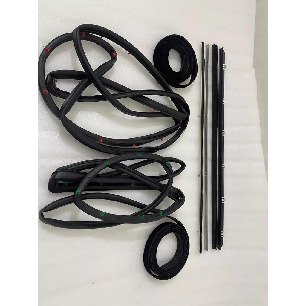 Suzuki Samurai SJ410 413 Door Window Trim Moulding Seal Felt Whisker |Fit For P6