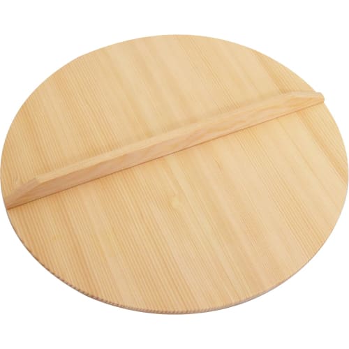 Ichihara Woodworking Wooden Lid, Natural Wood, 36cm, 10013