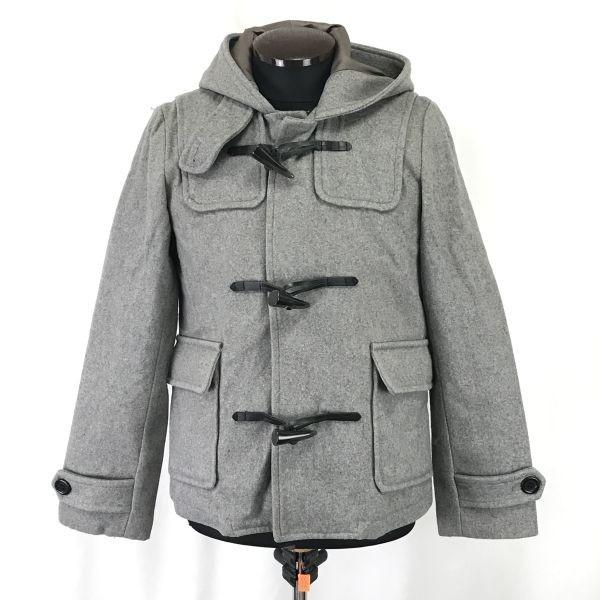 Denime Short Duffle Coat Men’s L Gray(USED)