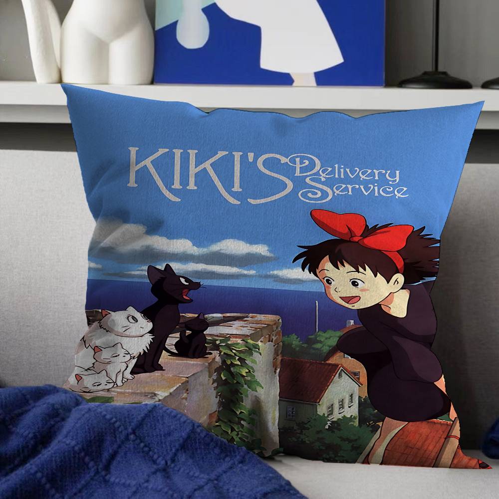 KKikis DDelivery SService Anime Pillow Cover Design cushion Cover decor Holiday Decorati
