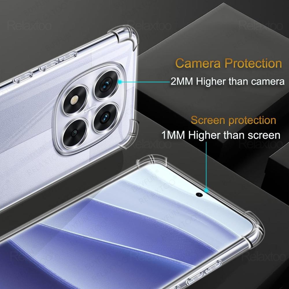 Funda Transparente Para Xiaomi Redmi Note 14 Pro 5G Cubierta Suave Para Teléfono Redmy Note14 14Pro 13 Pro+ 13Pro Plus Note14Pro 4G Carcasa