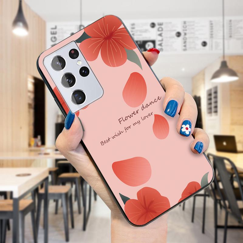 Art Flowers Series Design Phone Case Beautiful Petal Pattern Casing