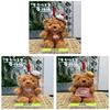 Cute Bear Bag Pendant With Polyester Plush Material For Kids And Teens