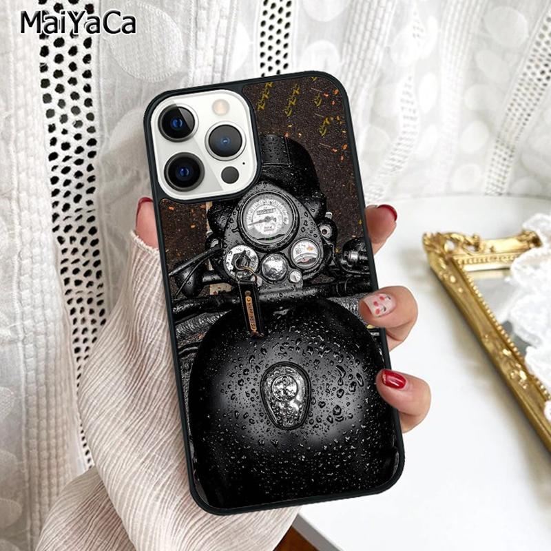 Motor Engine Motorcycle Phone Case Cover For iPhone 17 Air 16 16e 15 Plus 11 12 13 14 Pro Max Shell Coque