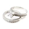 Silver Ring 'For Life' duo
