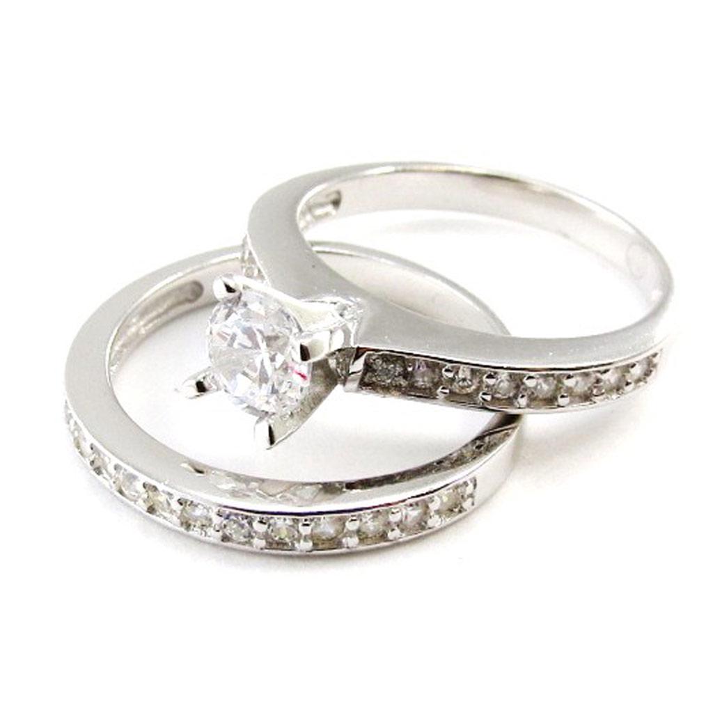Silver Ring 'For Life' duo