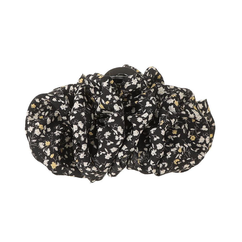 Large Fabric floral patterns Hair Clips Hairpin Fashion Hair Accessories Hair Claw For Women Girl