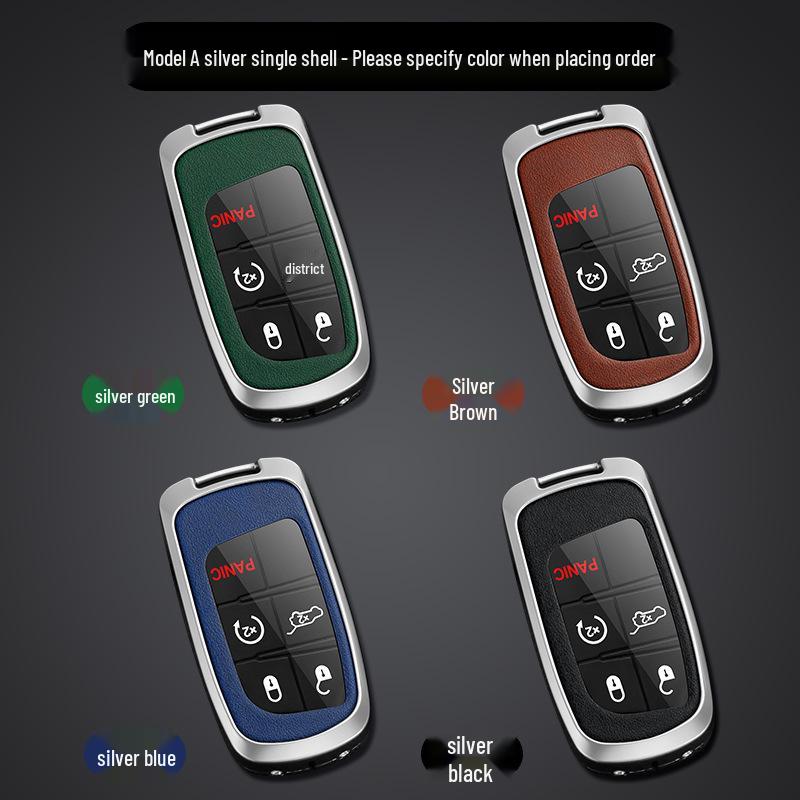 

Dodge Journey Key Cover for 13/14/15/16 Models - Durable Shell and Buckle Design Set