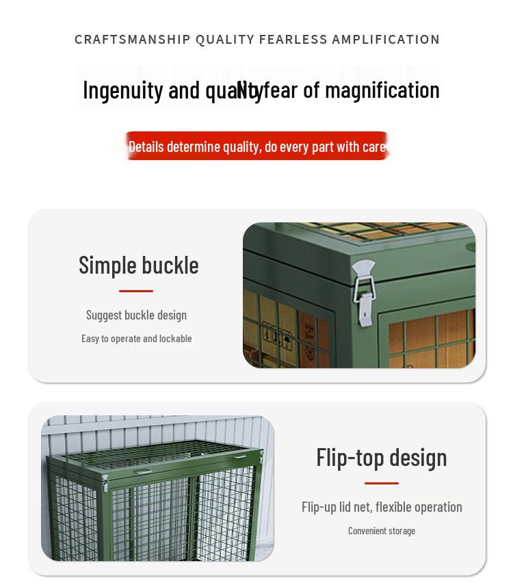 Heavy-Duty Collapsible Storage Cage: Stackable Metal Warehouse Bin and Logistics Frame Crate