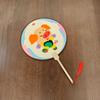 Chinese Zodiac DIY Wooden Fan: Children's Coloring Kit for Creative Parent-Child Interaction