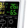 Intelligent WiFi Color Display Weather Stations With Indoor and outdoor Temperature Humidities Monitoring 5Day Weather Forecasts