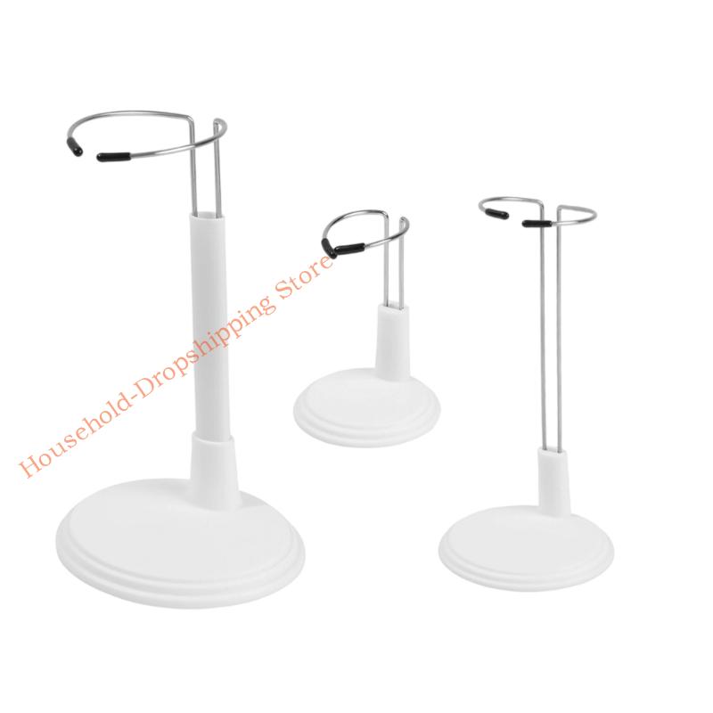 85AD Pack of 3 Adjustable Doll Stand Display Rack Action Figures Storage Organizers