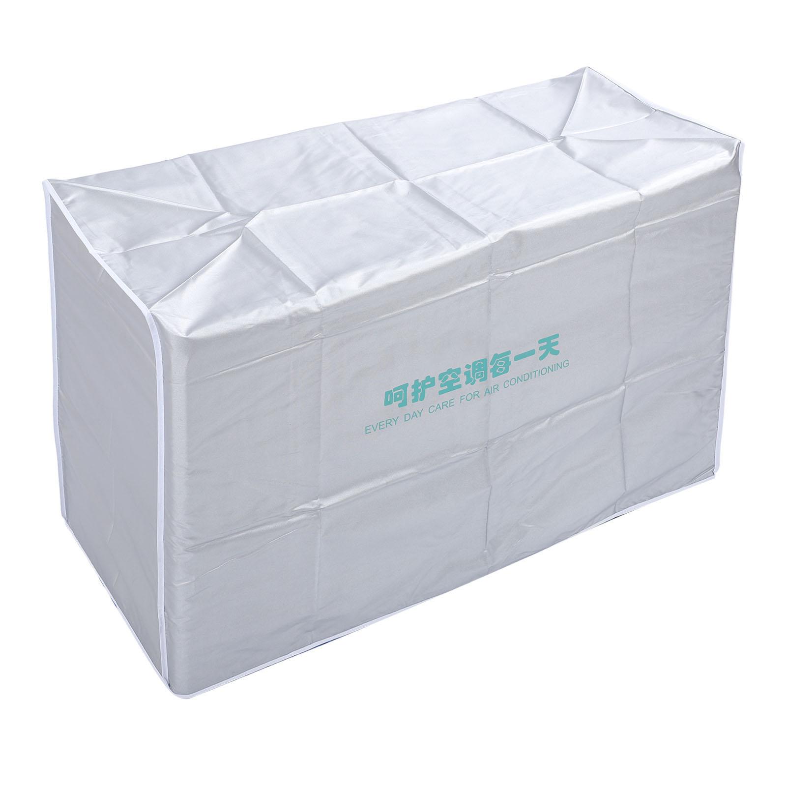 

Air Conditioner Cover Universal Thickened Outdoor Air Conditioner Cover Dustproof Rainproof Sunproof Cover for Outside 1.5P 80x32x57cm