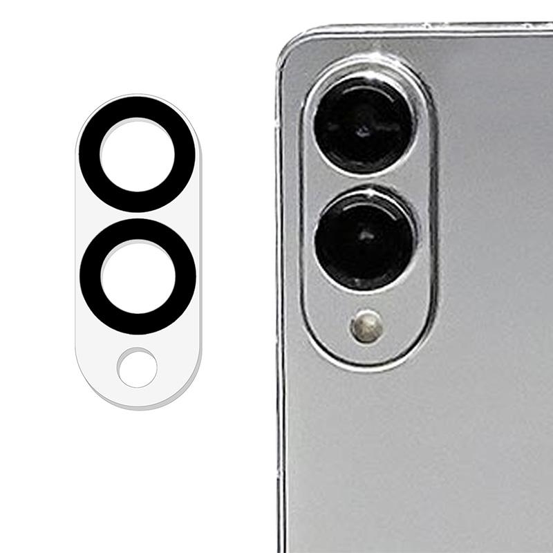 For Samsung Galaxy S25 Edge Tempered Glass Lens Protector Black Silk Printing Camera Lens Film