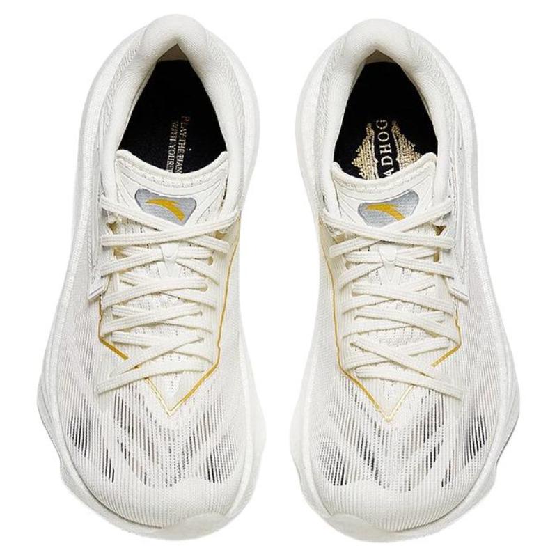 Anta Asphalt Road Dominator 2.0 Cushioning Slip Resistant Low top Running Shoes Women's White Sneakers 922335590-2