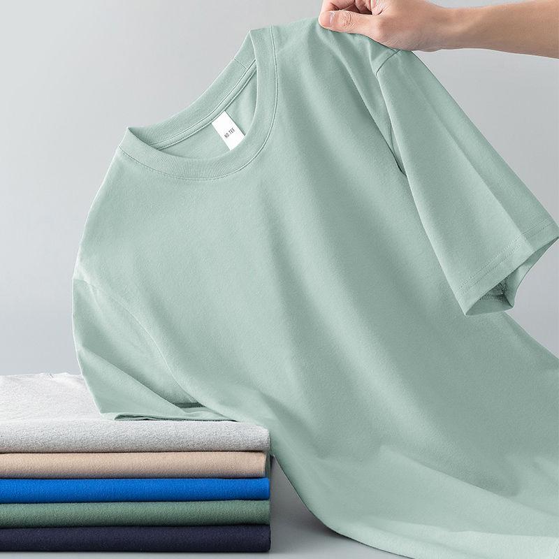 Men's Plus Size Summer Short-Sleeve T-Shirt - Loose, Versatile, Youthful Design