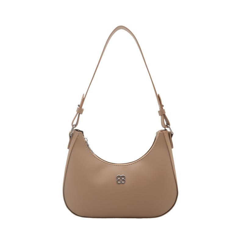 Trendy Solid Color Commuter Messenger Bag Summer New Versatile Shoulder Bag Trendy Handbag Bag