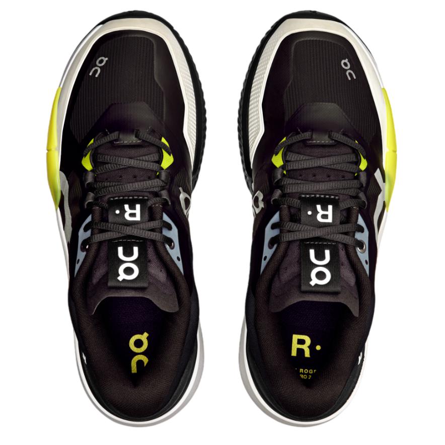 ON The Roger Pro 2 Clay Black Lime Men Sneakers 3ME10570358