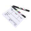 Film Clap Board Director Filming Clapper Board Clapboard Photo Prop for Decoration 30x27cm /