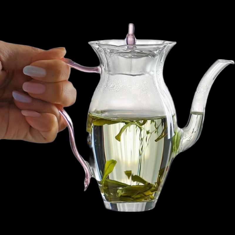 Narcissus High Borosilicate Glass Teapot