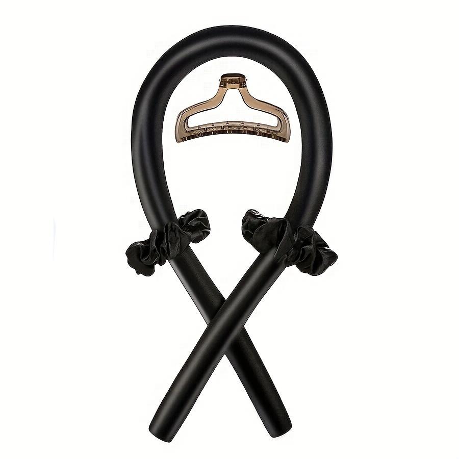 Heatless Curling Set, Silk Curls Rod Headband,No Heat Rollers To Sleep In Overnight, Satin Hair Curlers for Long and Medium Hair