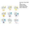 Cartoon Weather Squeeze Toy with Bell Ball Chain Stress Relief Slow Rising Star Moon Snowflake Cloud Sensory Fidget Toy Decompression Gadget