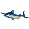 Simulation Blue Tuna Throw Pillow Plush Toy Doll Blue Marlin Doll Aquarium Souvenir Doll