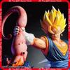 Dragon Ball Z 33Cm Majin Buu Vs Vegetto Gk Pvc Statue Collection Model Anime Doll For Adult Collectors Desktop Display
