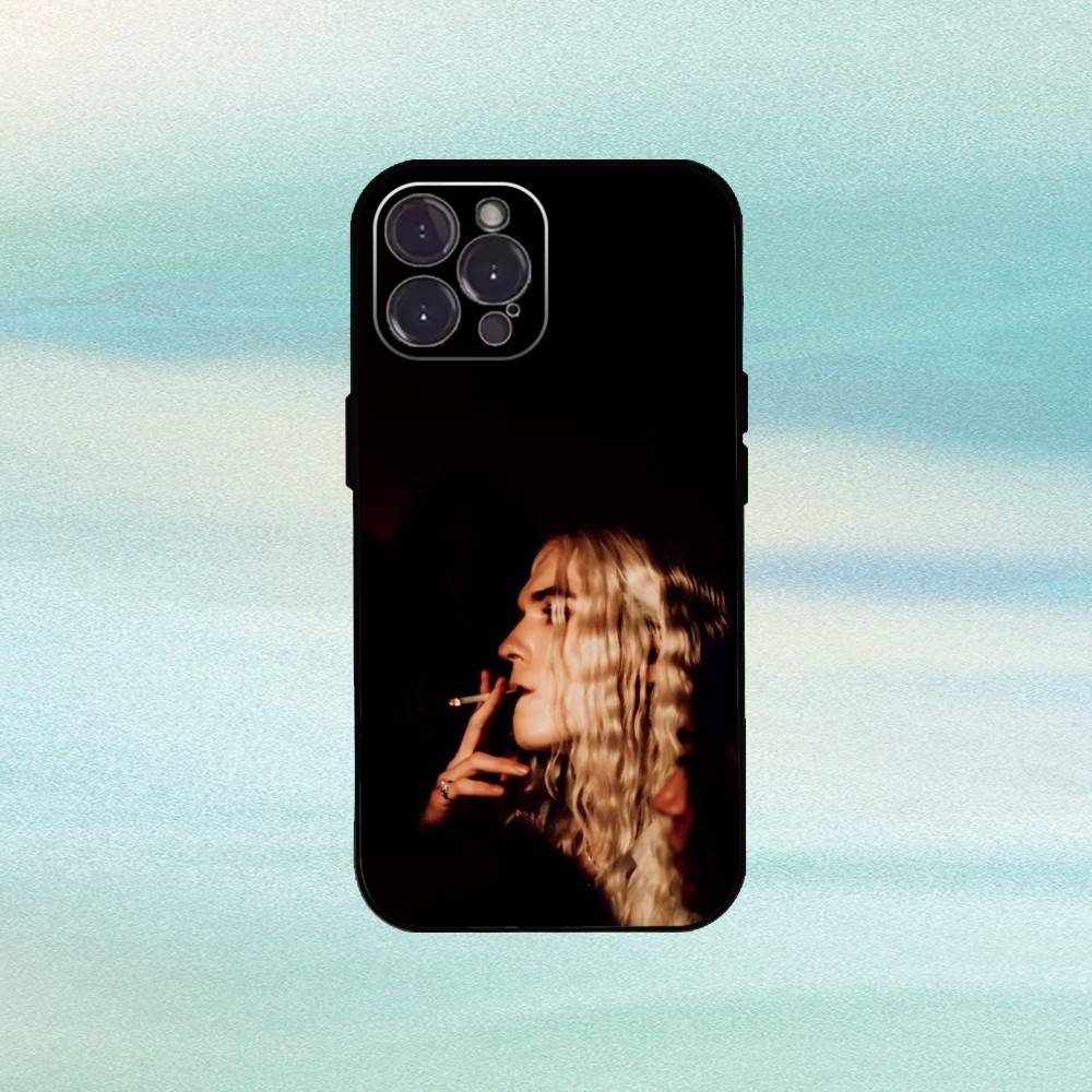 

Singer 2hollis Albums Phone Case For iPhone17,16,15,14,13,12Plus,Pro Max,XS,5G Soft Silicone Black Cover iPhone17promax