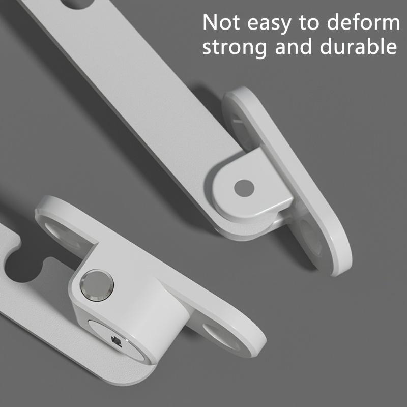 1 Pc Window Ventilation Limiter Fixer, Plastic-Steel Inward-Opening Window Latch, Wind Hook Safety Lock for Ventilation