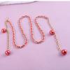 Adjustable Leather Metal Chain Belt Metal Hook Chain Waistband Waist Chain  Waist Decoration