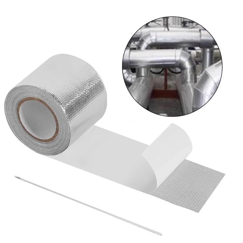 High Temperatures Resistant Aluminum Foil Tape Engineered For Durability Performances In Extreme Heat Environment