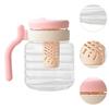 Glass Tea Infuser Mug with Strainer 950ml Water Bottle for Exercise Picnics