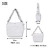 Snoopy Greige Scrunch Shoulder Bag SPZ-3517