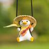 Cross-Border Car Interior Swinging Duck Pendant - Essential Car Hanging Decoration