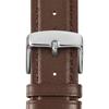WOCCI 20mm Watch Vintage Genuine Leather Watch Band Brown with Tonal Includes Adjustment Tool and Spring Bars Strap, (Dark Stitching),