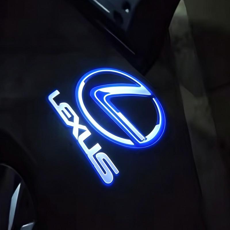 2Pcs For Lexus RX ES GX LS LX IS Series LX450 LX470 LX570 RX300 ES250 ES300 Car Door Courtesy Light HD Projector Welcome Lamp