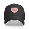 New I Love Books Heart Baseball Cap Dad Hat Custom Cap Men's Hats Women's