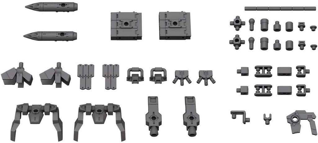 BANDAI SPIRITS 30MM Option Parts Set 2 Scale Plastic Model Kit 1/144 Pre-Colored