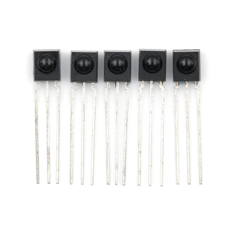 

5Pcs 38 Khz Remote Tsop4838 Ir Receiver Інфрачервоний модуль випромінювання