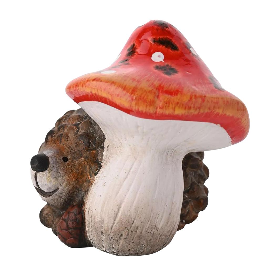 Country Living Hedgehog & Toadstool Ornament