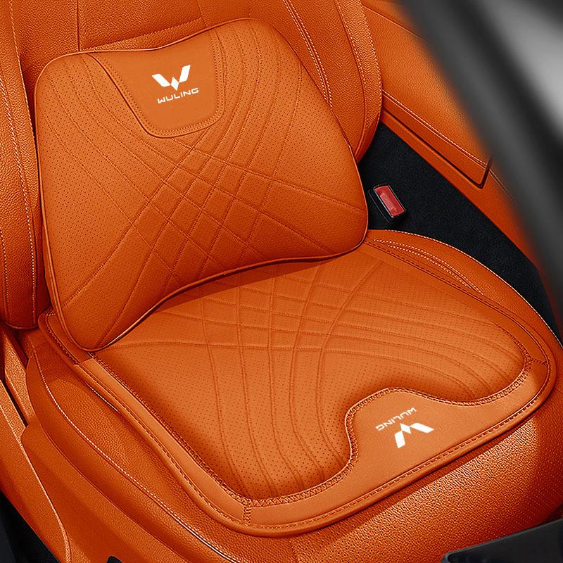 Cuscino Poggiatesta e Supporto per il Collo in Memory Foam per Auto Wuling – Comodo Cuscino per Sedile