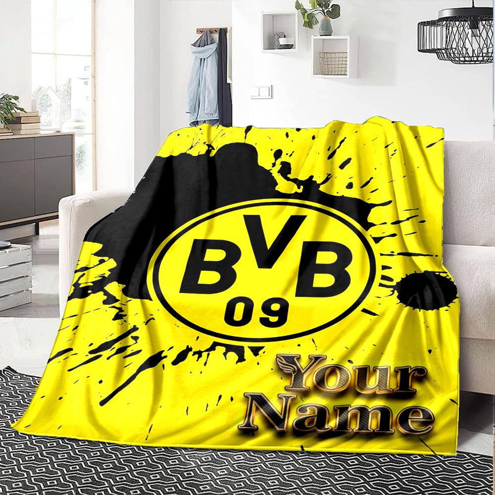 1pc Personalized Name B-BVB Blanket, Gift, for Men and Women, Soft Blanket, Good for Sofa Bed Couch Travel, Lightweight Flannel Blanket