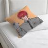 Mystic Messenger  Luciel Square Pillow Case Soft Decorative Throw Pillow Cover for Home Sofa Bed