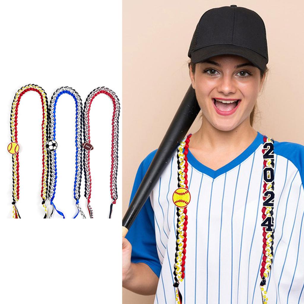 Elegant Money Holder Personalized Ribbon Leis Necklace Graduation Braided Rope Gift for School and College Graduates